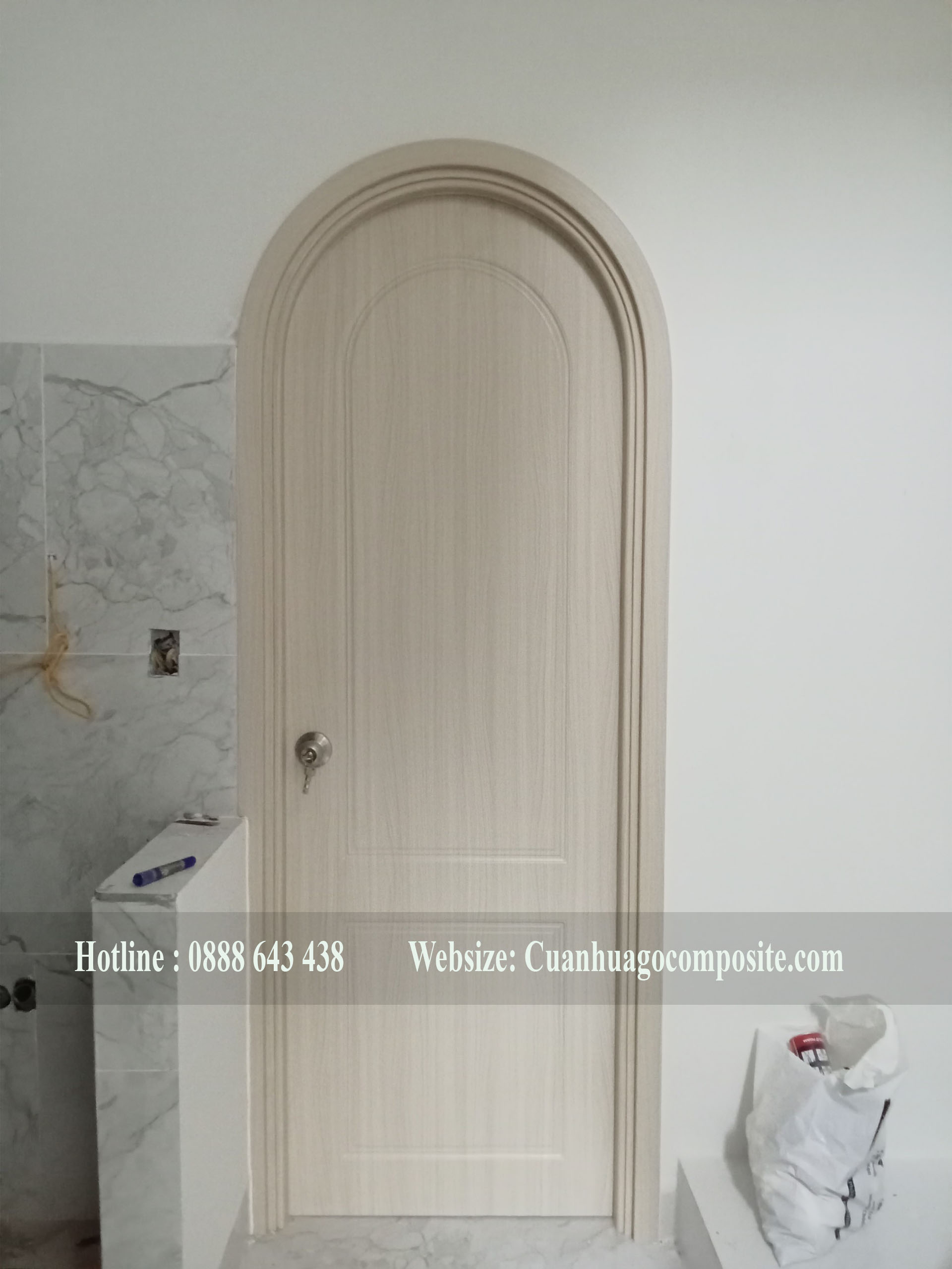 Cửa vòm nhựa composite tại Phú Nhuận - TP HCM