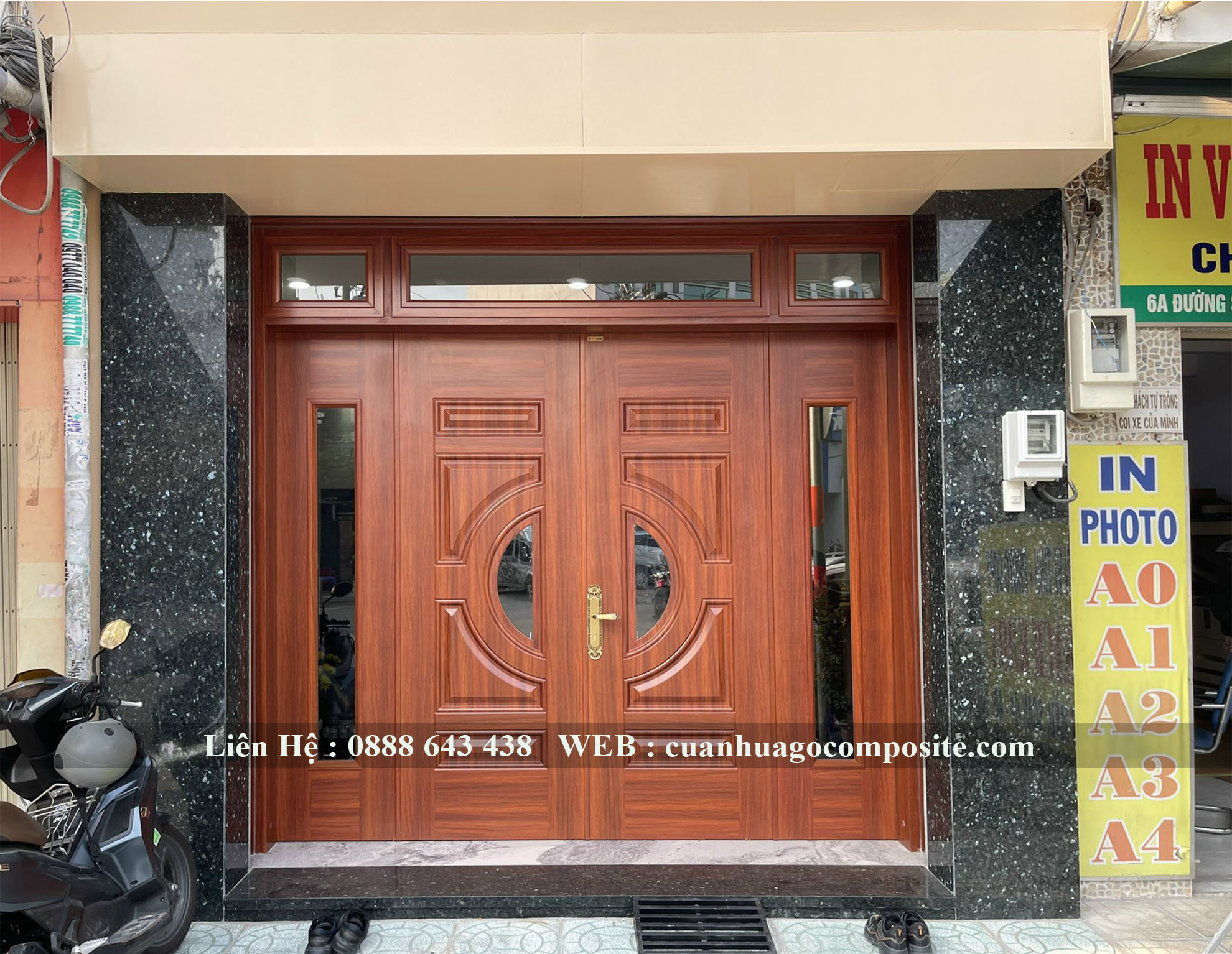 Cửa thép vân gỗ tại Trà Vinh Từ 3.147.000