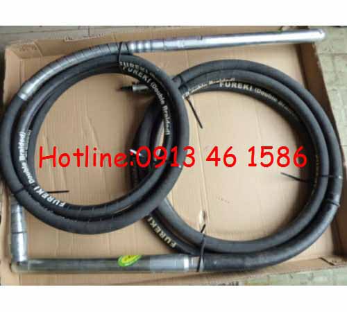 Đầm dùi bê tông, dây dùi chính hãng sẵn kho