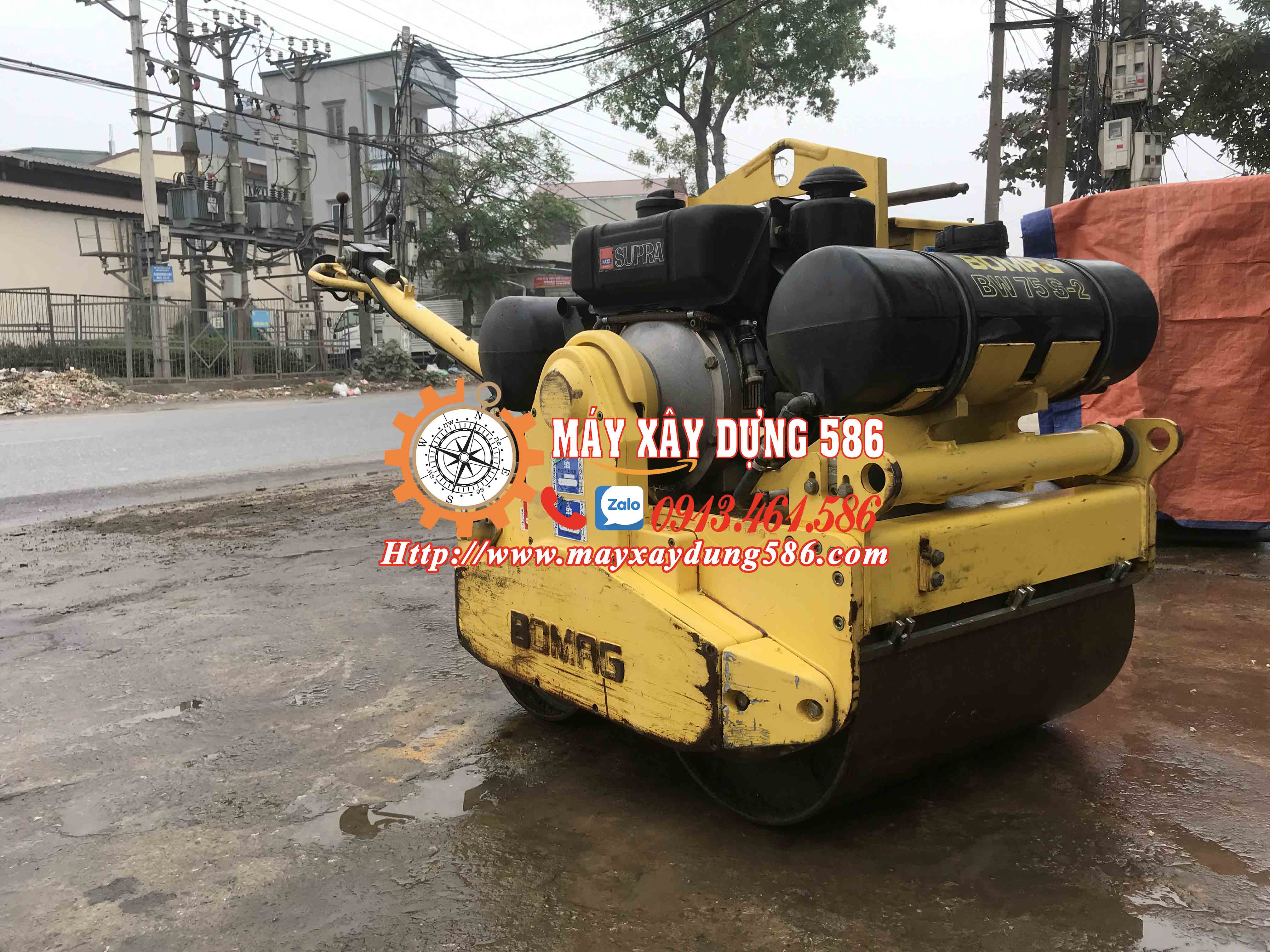 Xe lu rung mini nhật bãi, hàng sẵn kho hà nội