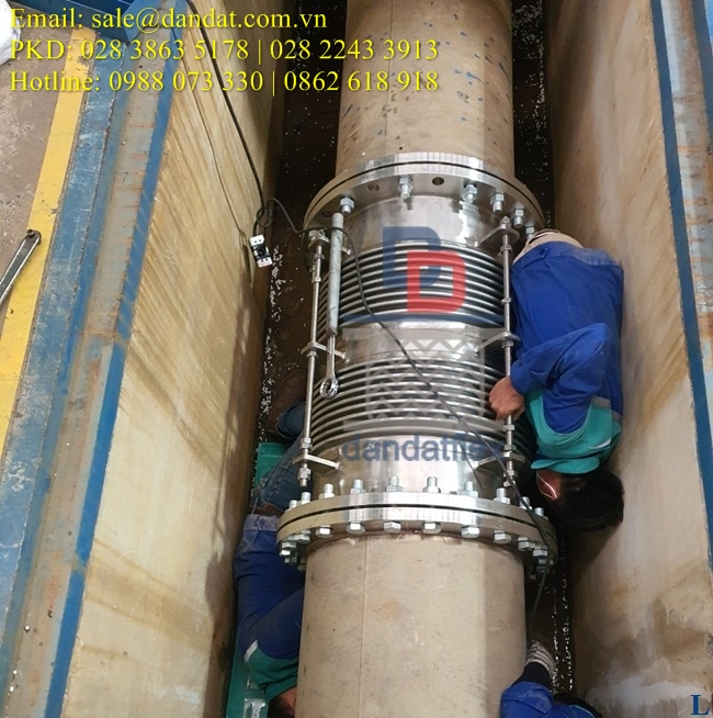 Khớp nối giãn nở, khớp chống rung cấp cho hệ thống đường ống