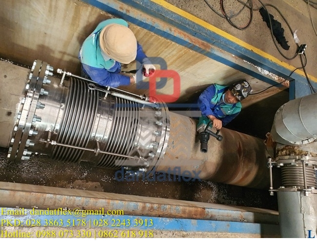 Khớp nối giãn nở, khớp chống rung cấp cho hệ thống đường ống