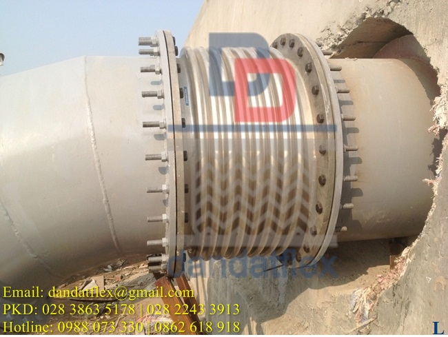 Khớp nối giãn nở, khớp chống rung cấp cho hệ thống đường ống