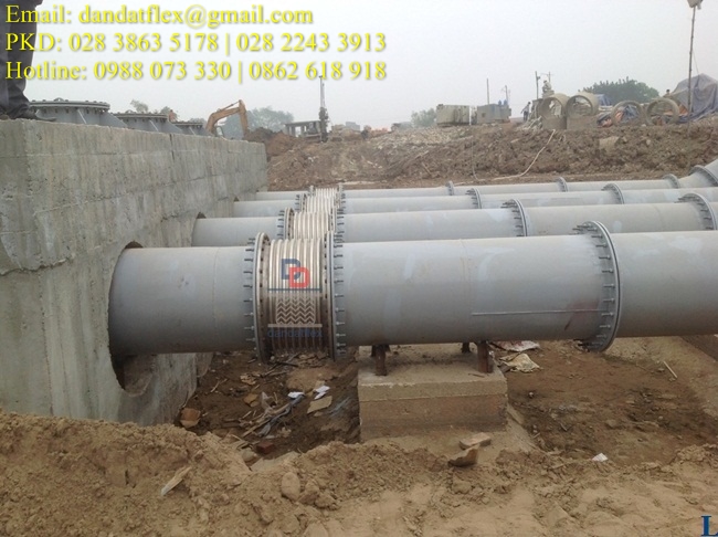 Khớp nối giãn nở, khớp chống rung cấp cho hệ thống đường ống
