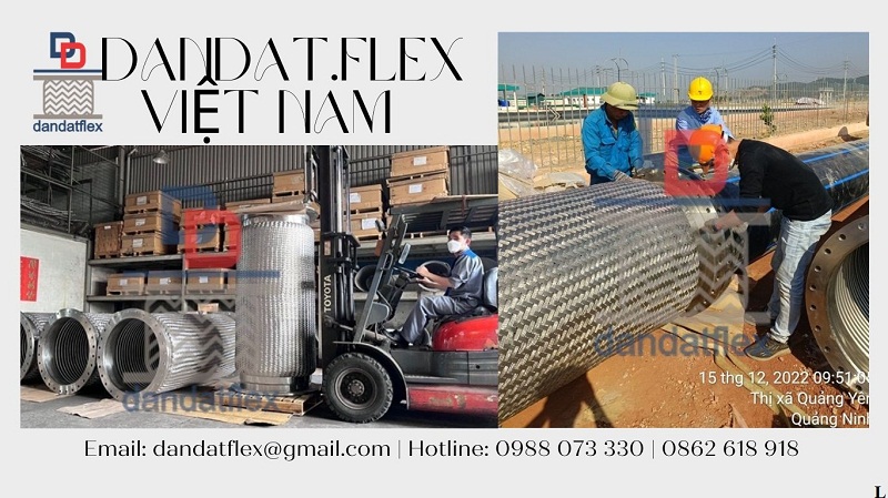 Khớp nối giãn nở, khớp chống rung cấp cho hệ thống đường ống
