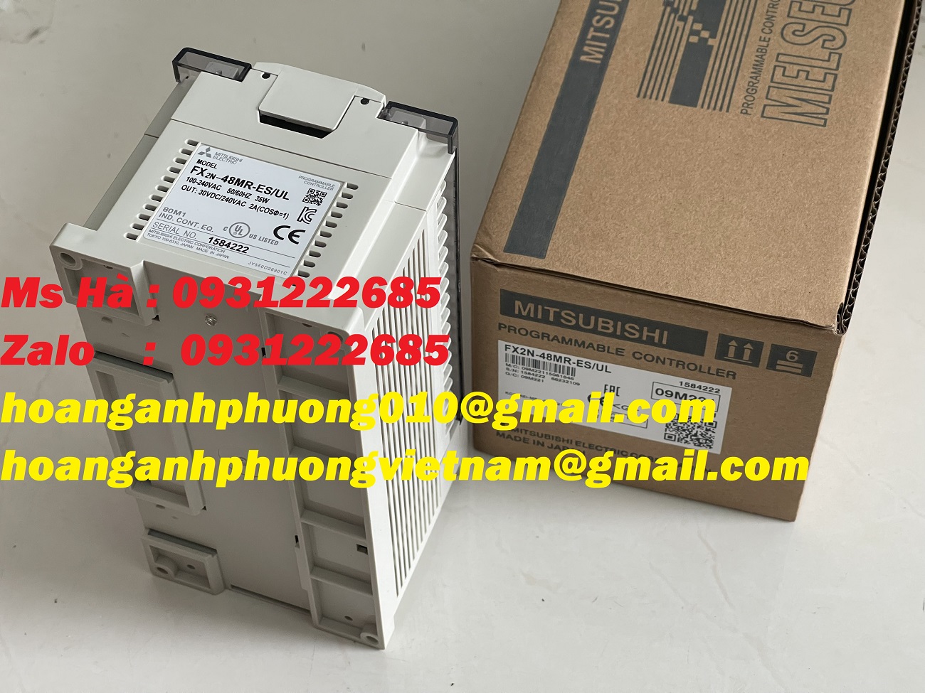 Cung cấp PLC mitsubishi FX2N-48MR-ES/UL giá bao tốt