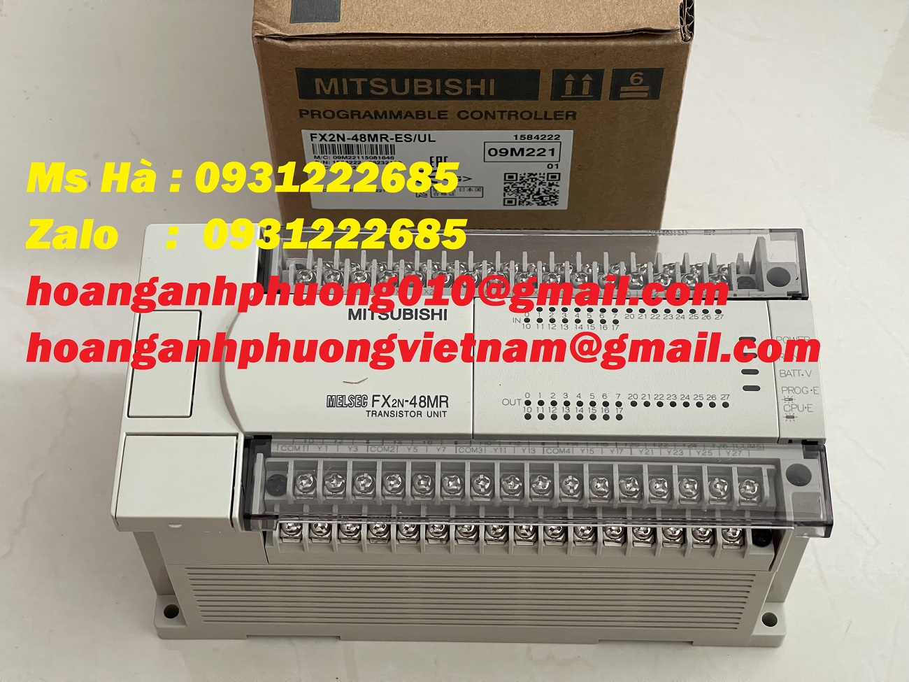 Cung cấp PLC mitsubishi FX2N-48MR-ES/UL giá bao tốt
