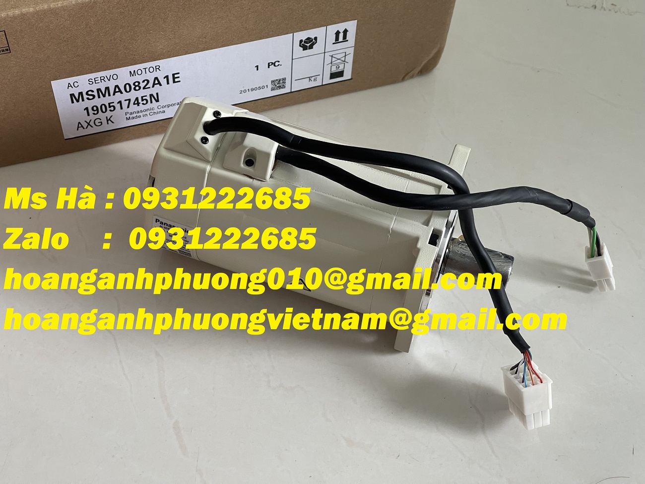 MSMA082A1E - servo giá tốt - 750W - hàng mới chính hãng