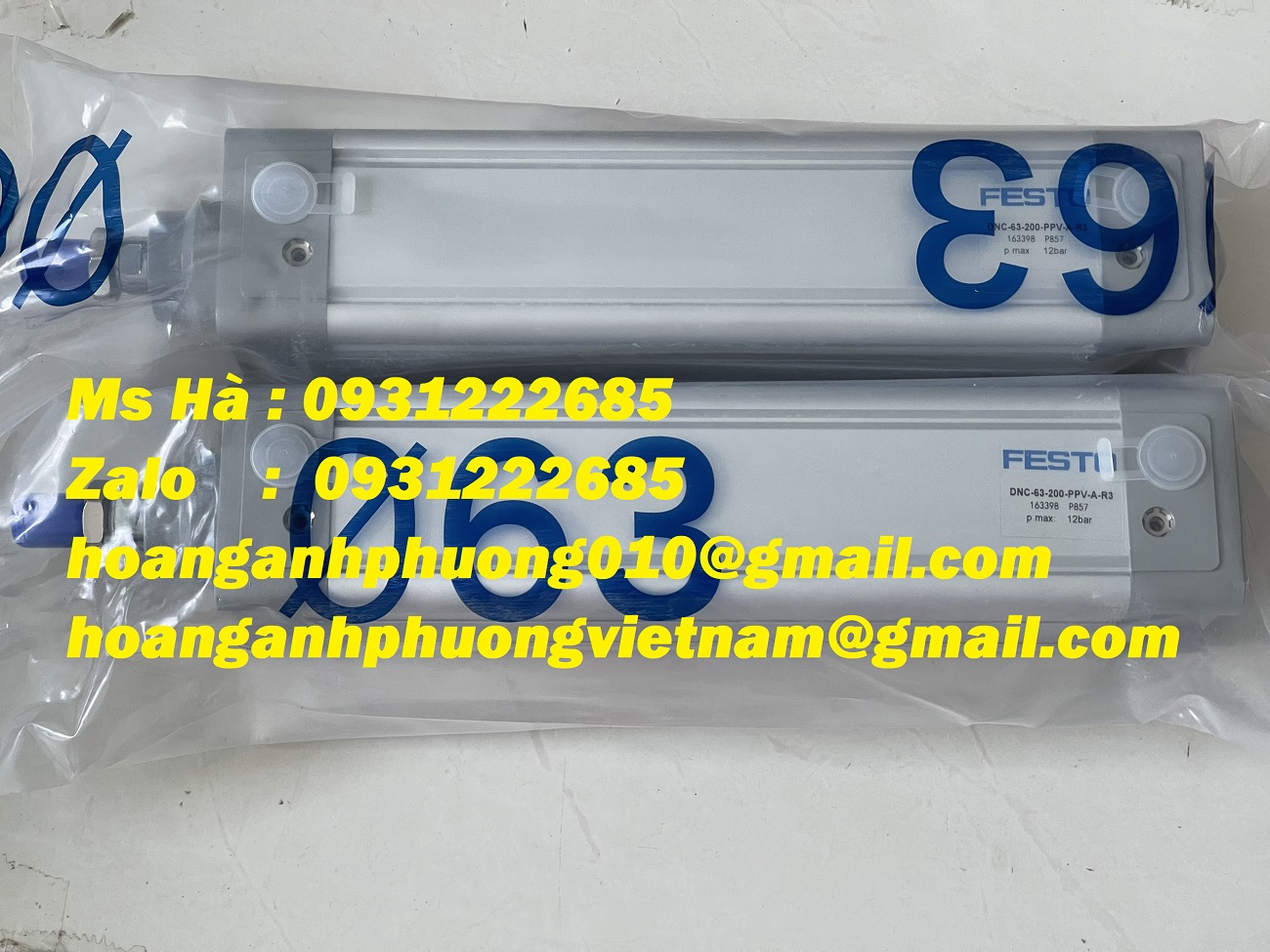 Cylinder DNC series DNC-63-200-PPV-A-R3 Festo giá ưu đãi