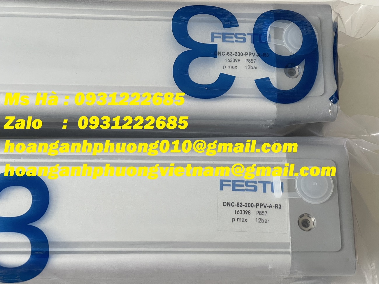 Cylinder DNC series DNC-63-200-PPV-A-R3 Festo giá ưu đãi