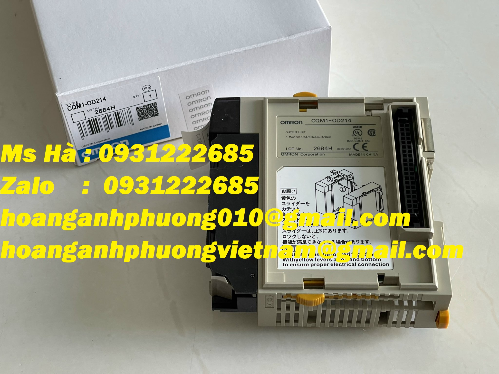 Cạnh tranh giá hiện nay - PLC ngõ ra omron CQM1-OD214