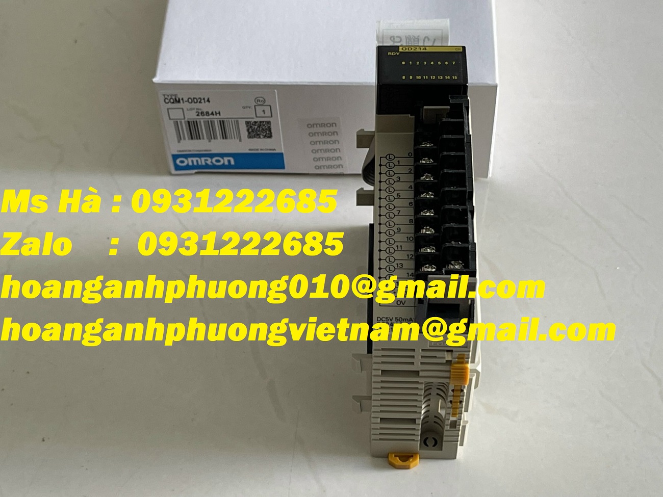 Cạnh tranh giá hiện nay - PLC ngõ ra omron CQM1-OD214