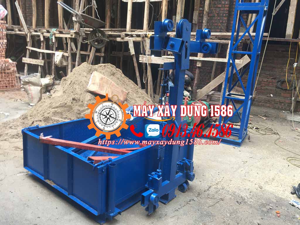 Máy tời vận thăng hàng 500kg - 1 tấn