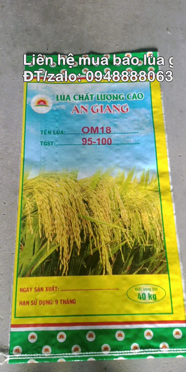 Bao lúa giống chất lượng giá rẽ cần bán