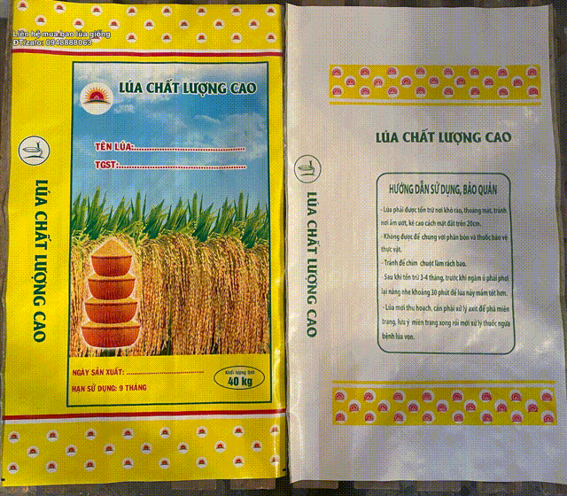 Bao lúa giống chất lượng giá rẽ cần bán
