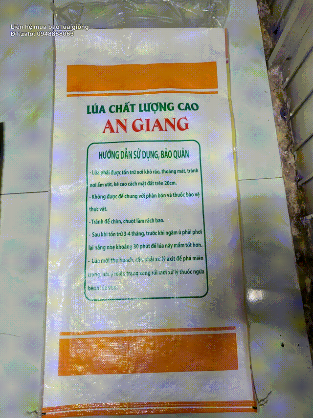 Bao lúa giống chất lượng giá rẽ cần bán