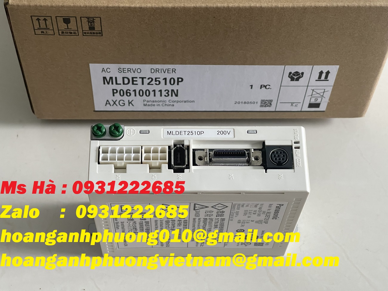 Ổ servo AC panasonic MLDET2510P - giao hàng nhanh