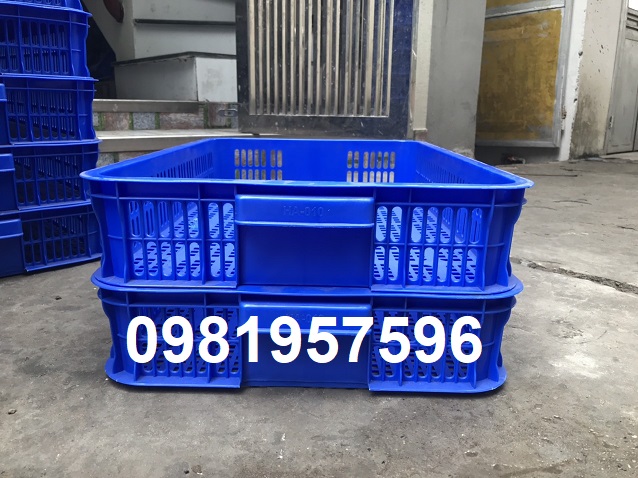Sọt nhựa công nghiệp, sọt nhựa cao 10 cm