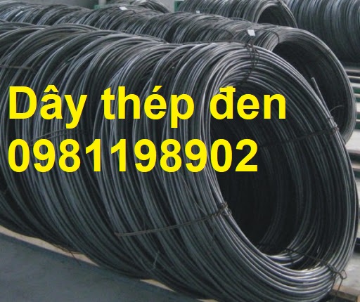 Dây thép buộc, dây thép hàng đen, mạ kẽm 1ly, 2ly, 3ly giá tốt