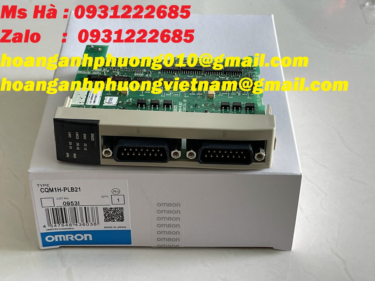 Module đếm tốc độ cao omron CQM1H-PLB21 hàng cạnh tranh giá