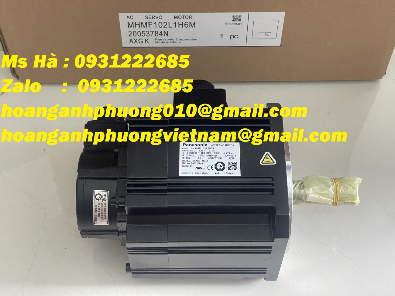 MHMF102L1H6M panasonic - động cơ - bán tại thị trường Việt Nam