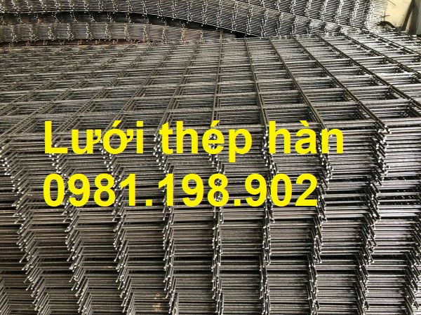 Lưới thép d4 a50x50,100x100, 200x200 dạng cuộn, dạng tấm đổ bê tông