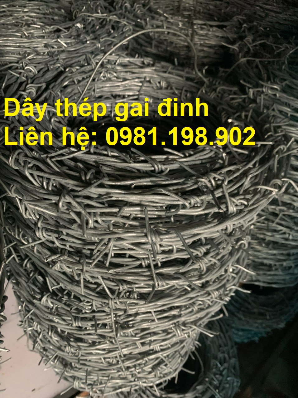 Dây thép gai đinh, dây thép gai nhọn, dây thép gai bùng nhùng