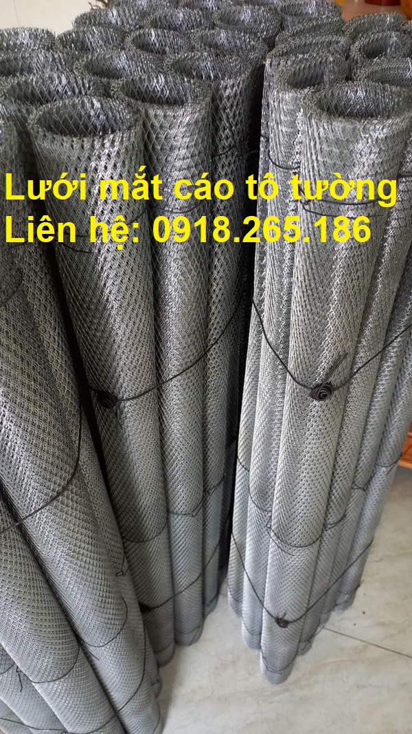 Lưới trám trát tường, lưới thép hình thoi tô tường hàng có sẵn