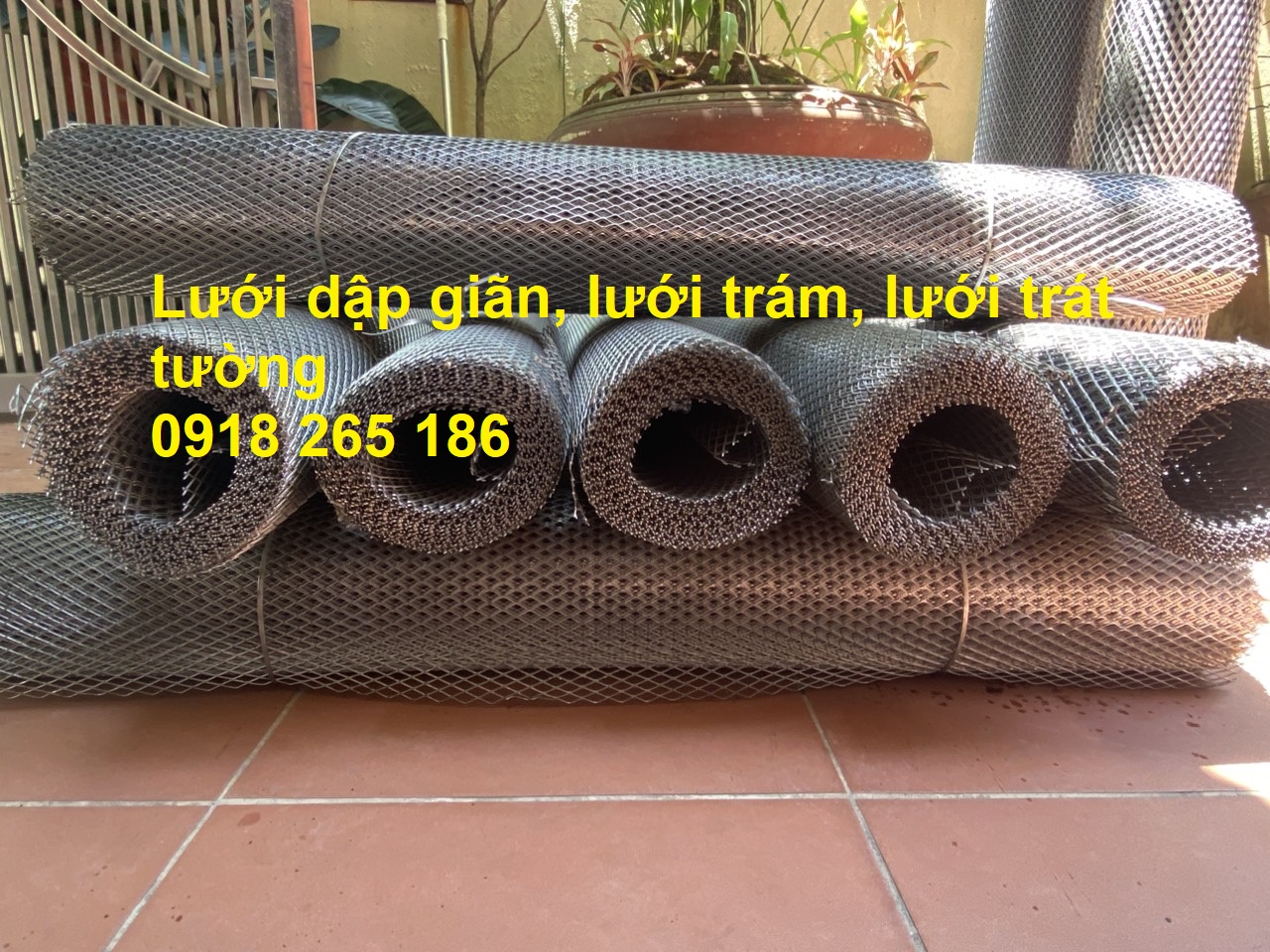 Lưới trám mắt 10x20mm khổ 1mx10, 1m2x10m giá tốt