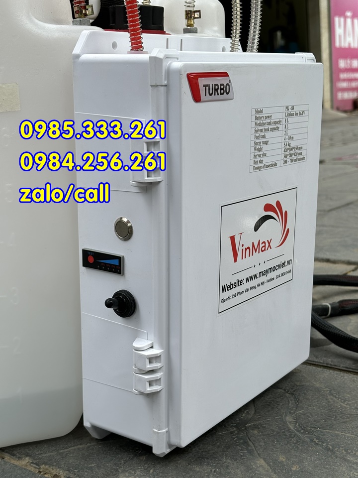Máy phun khói diệt côn trùng giảm âm Turbo PK88 - vận chuyển toàn quốc