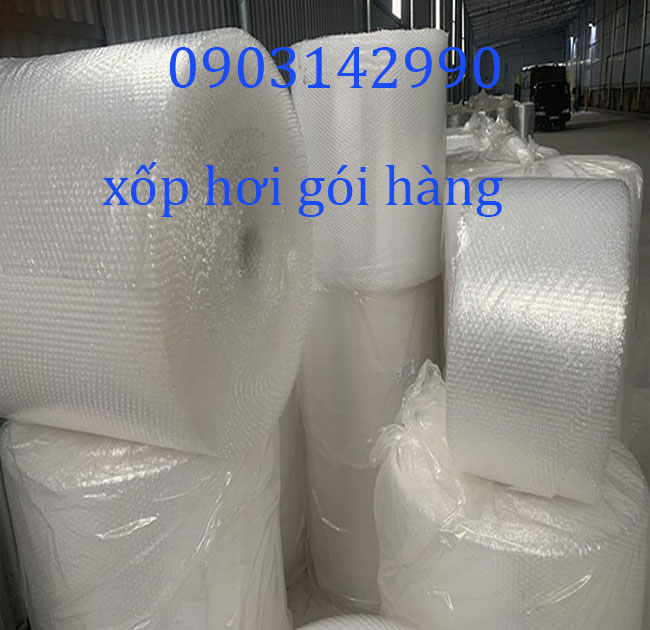 Màng xốp hơi xốp nổ bọc hàng giá tại kho hóc môn