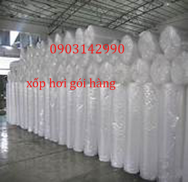 Màng xốp hơi xốp nổ bọc hàng giá tại kho hóc môn