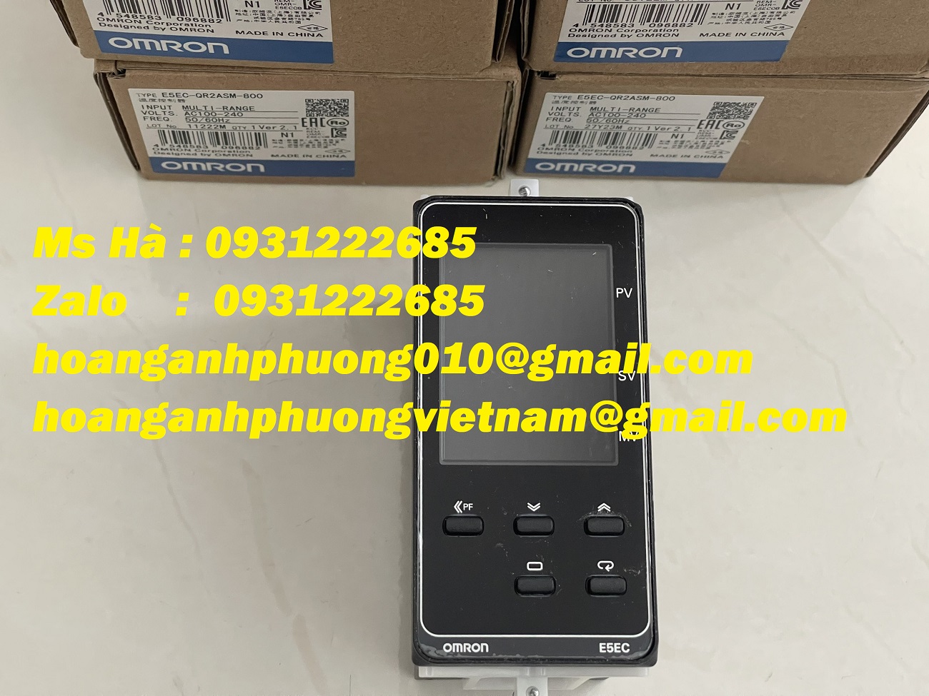 Điều khiển nhiệt độ Omron E5EC-QR2ASM-800 dòng omron
