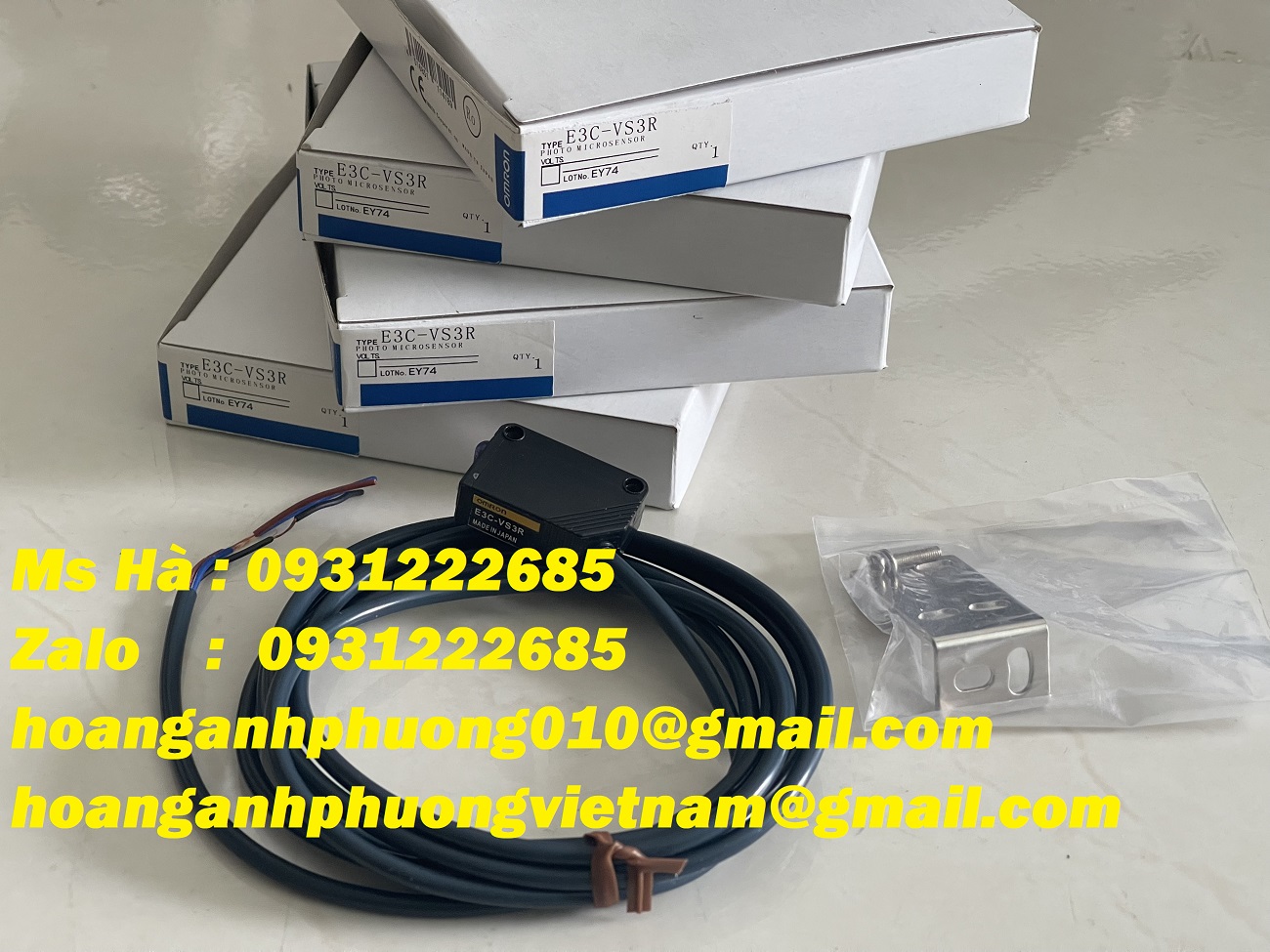 Cảm biến Omron E3C-VS3R - chuyên các dòng cảm biến tự động hóa