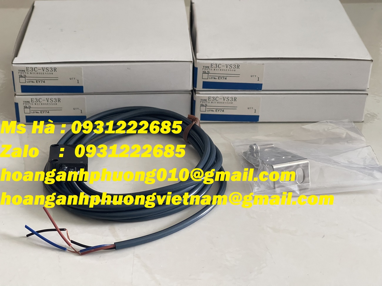 Cảm biến Omron E3C-VS3R - chuyên các dòng cảm biến tự động hóa