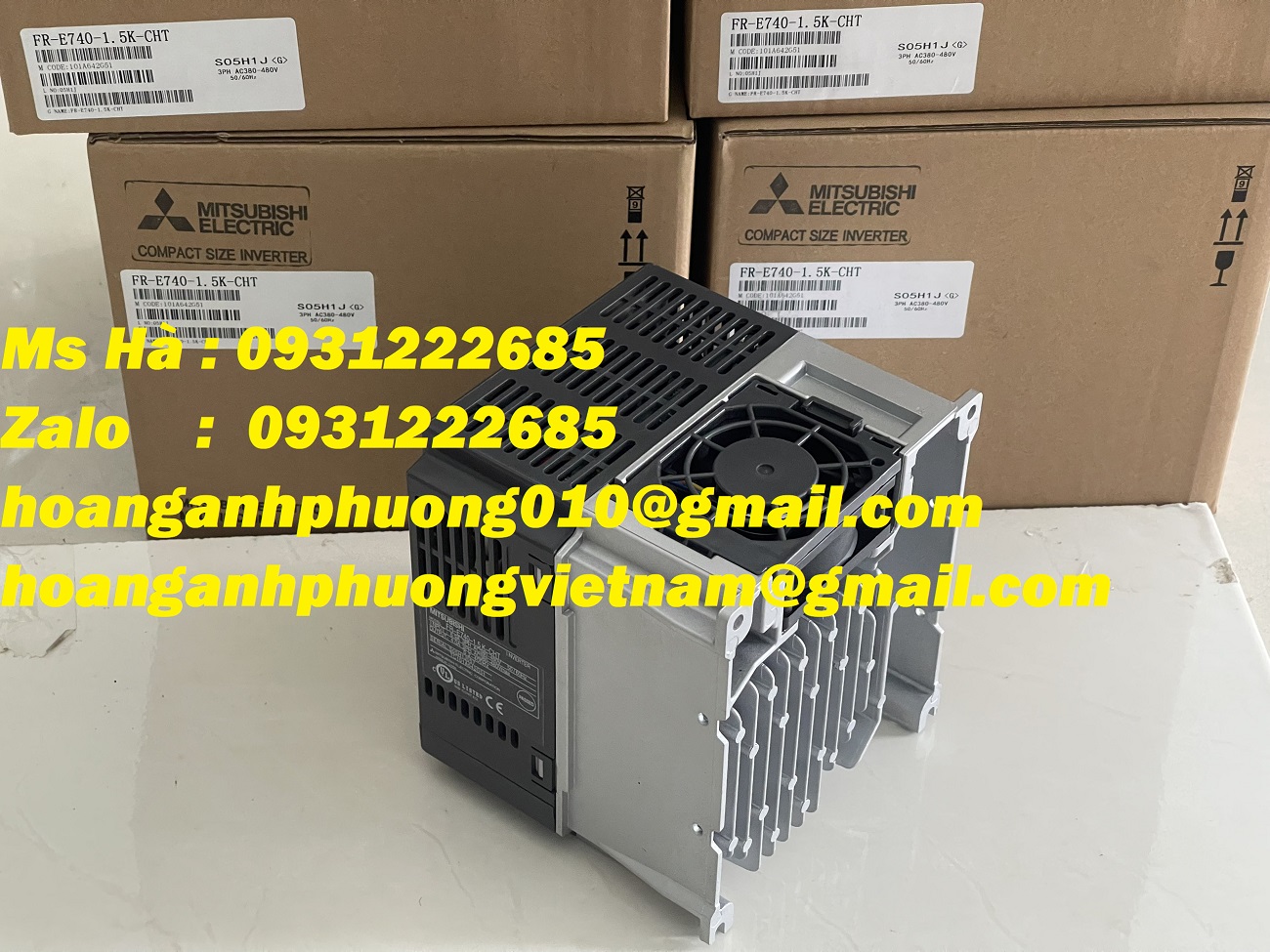 Biến tần E700 series FR-E740-1.5K-CHT nhập trực tiếp