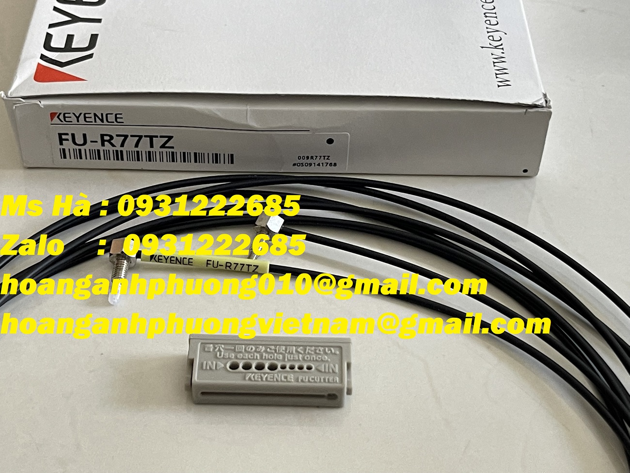 Keyence mới 100% FU-R77TZ dòng cảm biến sợi quang
