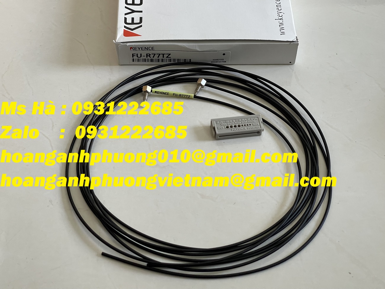 Keyence mới 100% FU-R77TZ dòng cảm biến sợi quang