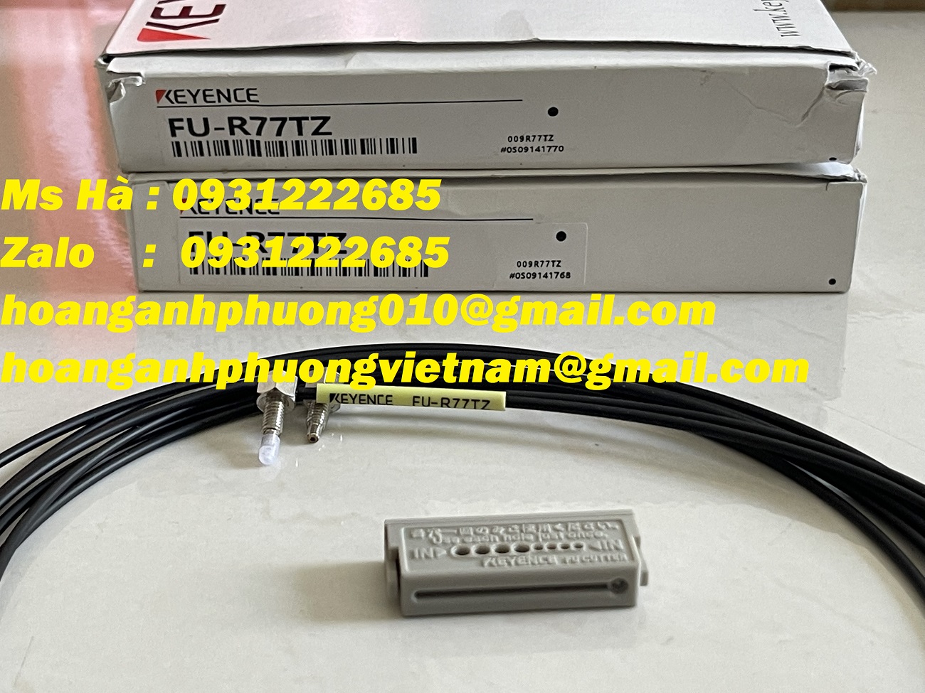 Keyence mới 100% FU-R77TZ dòng cảm biến sợi quang
