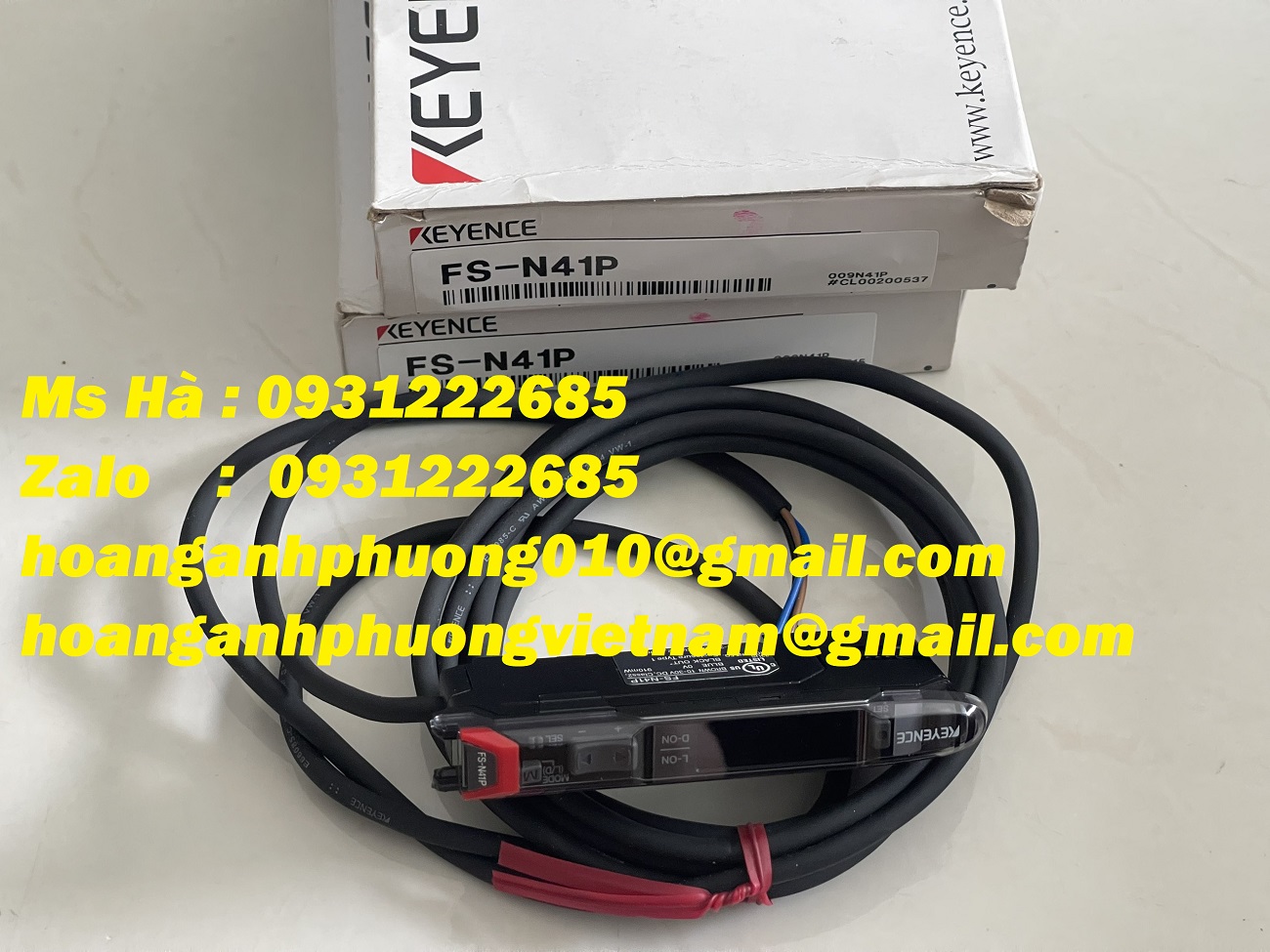 Cảm biến PNP keyence FS-N41P, FS-N42P giá tốt