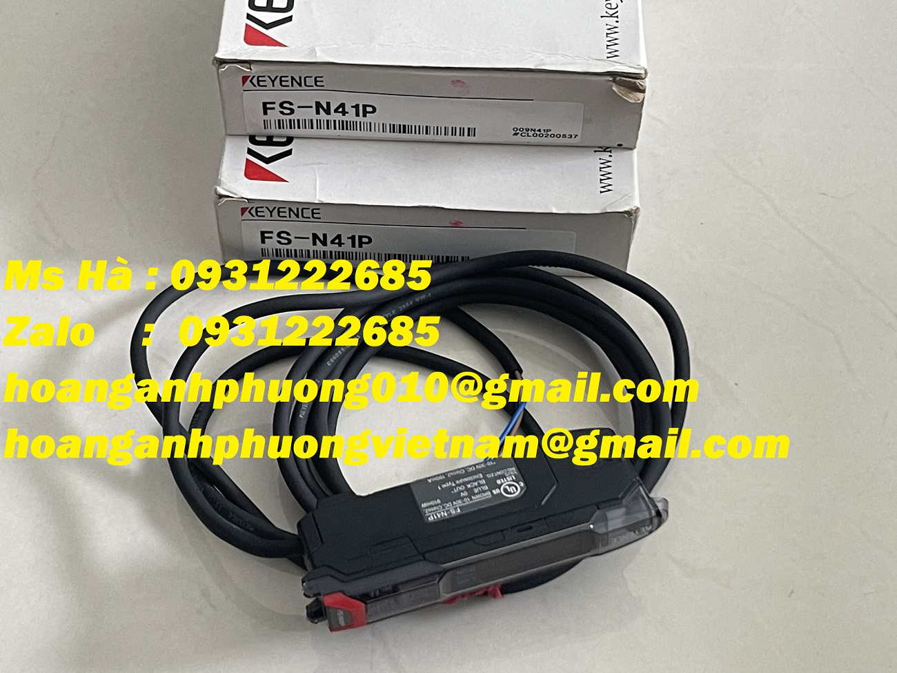 Cảm biến PNP keyence FS-N41P, FS-N42P giá tốt