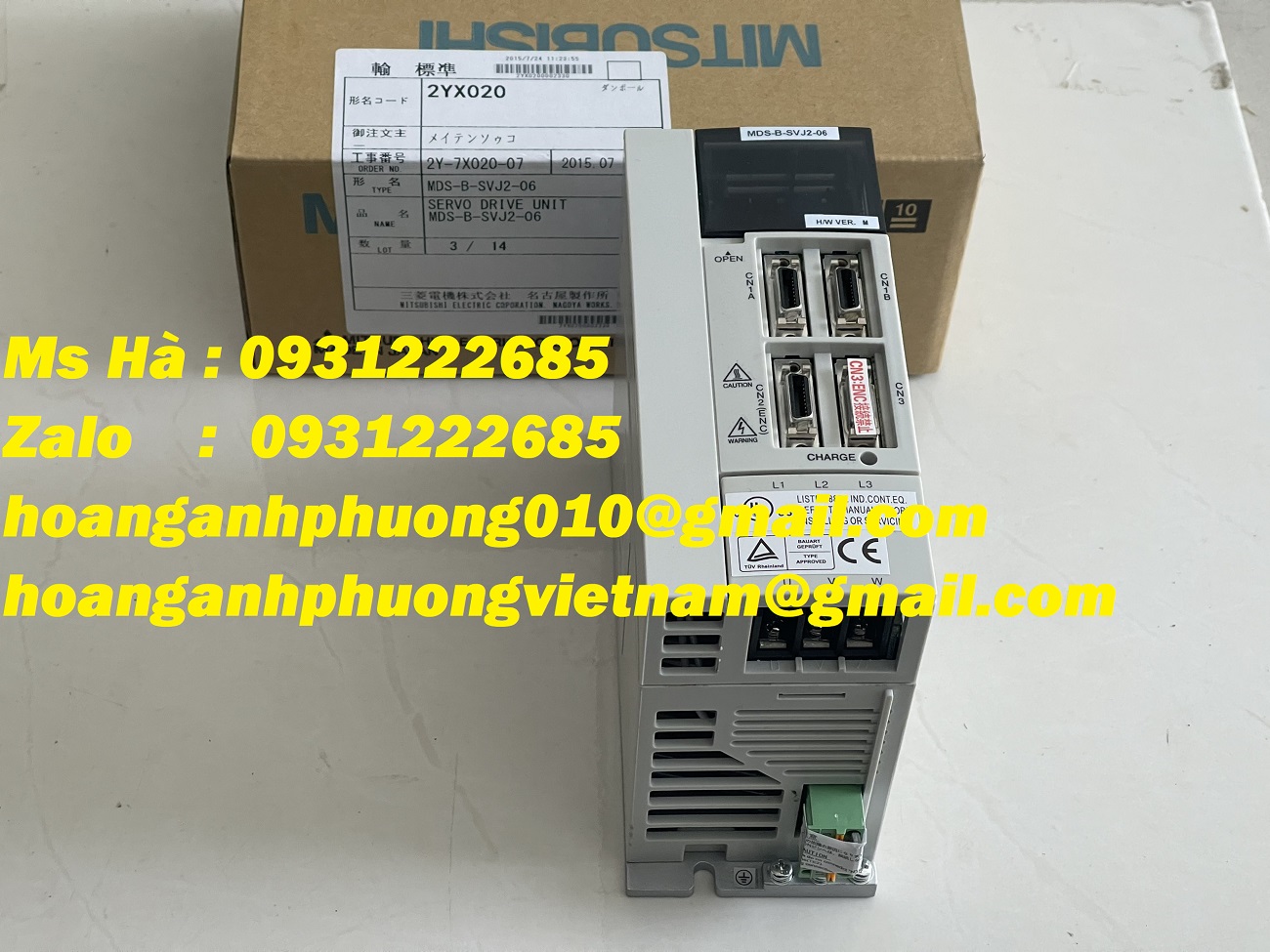 Amplifier MDS-B-SVJ2-06 mitsubishi - hàng giá tốt - chính hãng