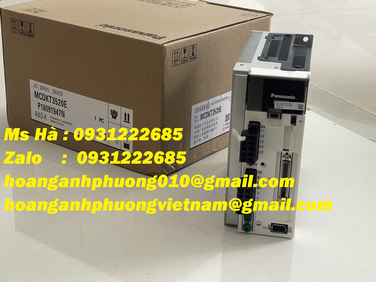 Mới 100% - Bộ điều khiển servo panasonic MCDKT3520E