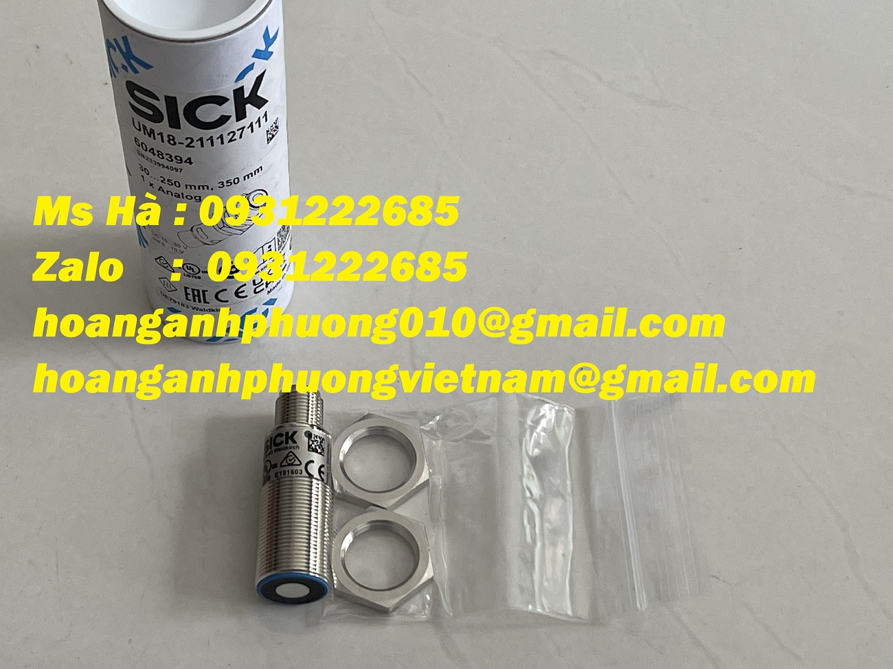 Cần bán cảm biến sick hàng nhập UM18-211127111