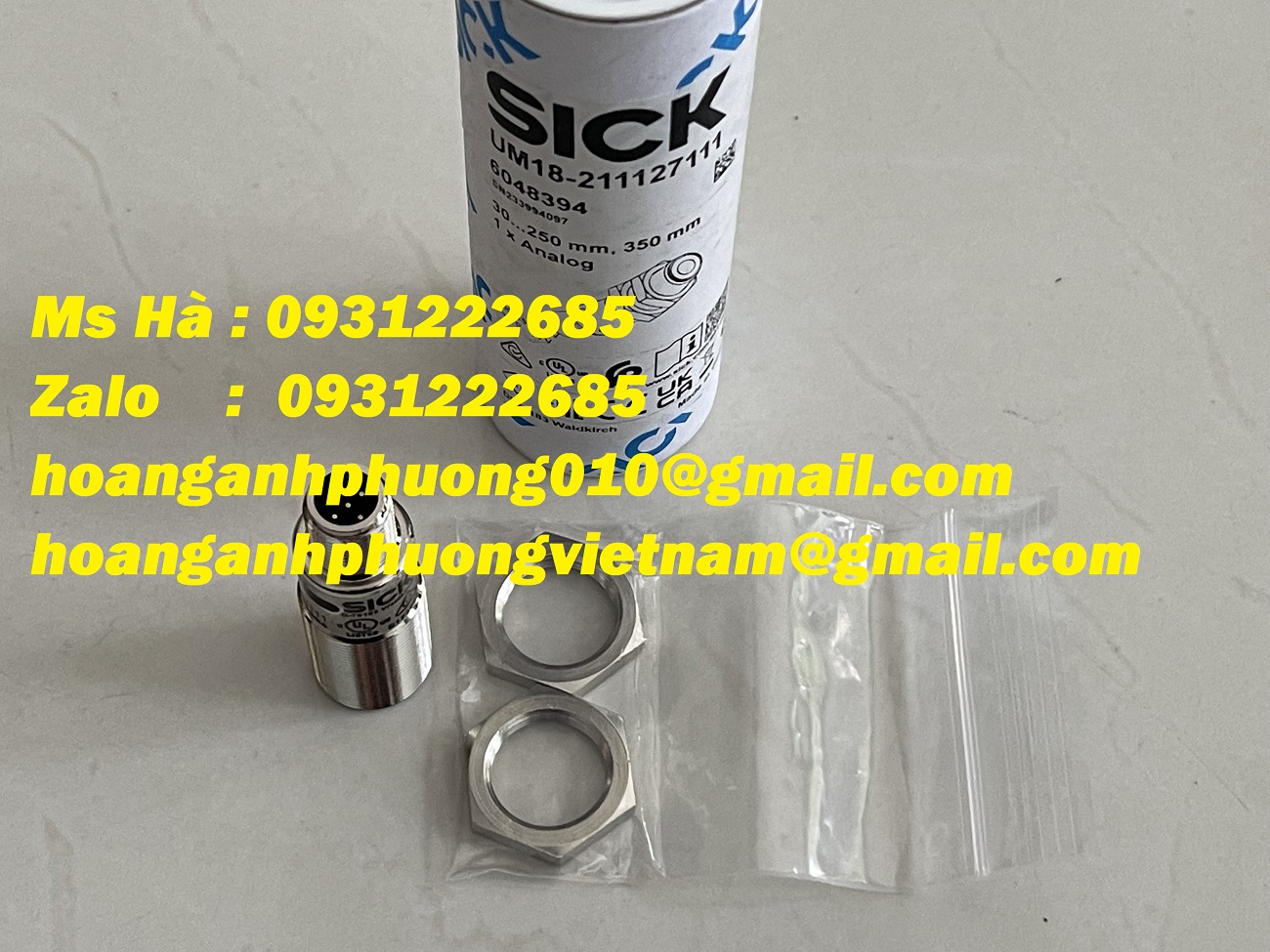 Cần bán cảm biến sick hàng nhập UM18-211127111