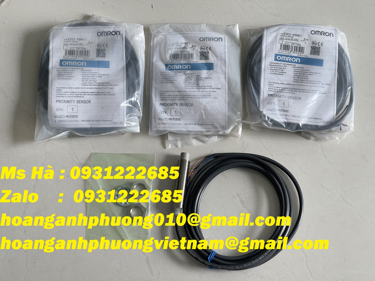 Cảm biến Omron hàng mới chính hãng E2E2-X5MC1