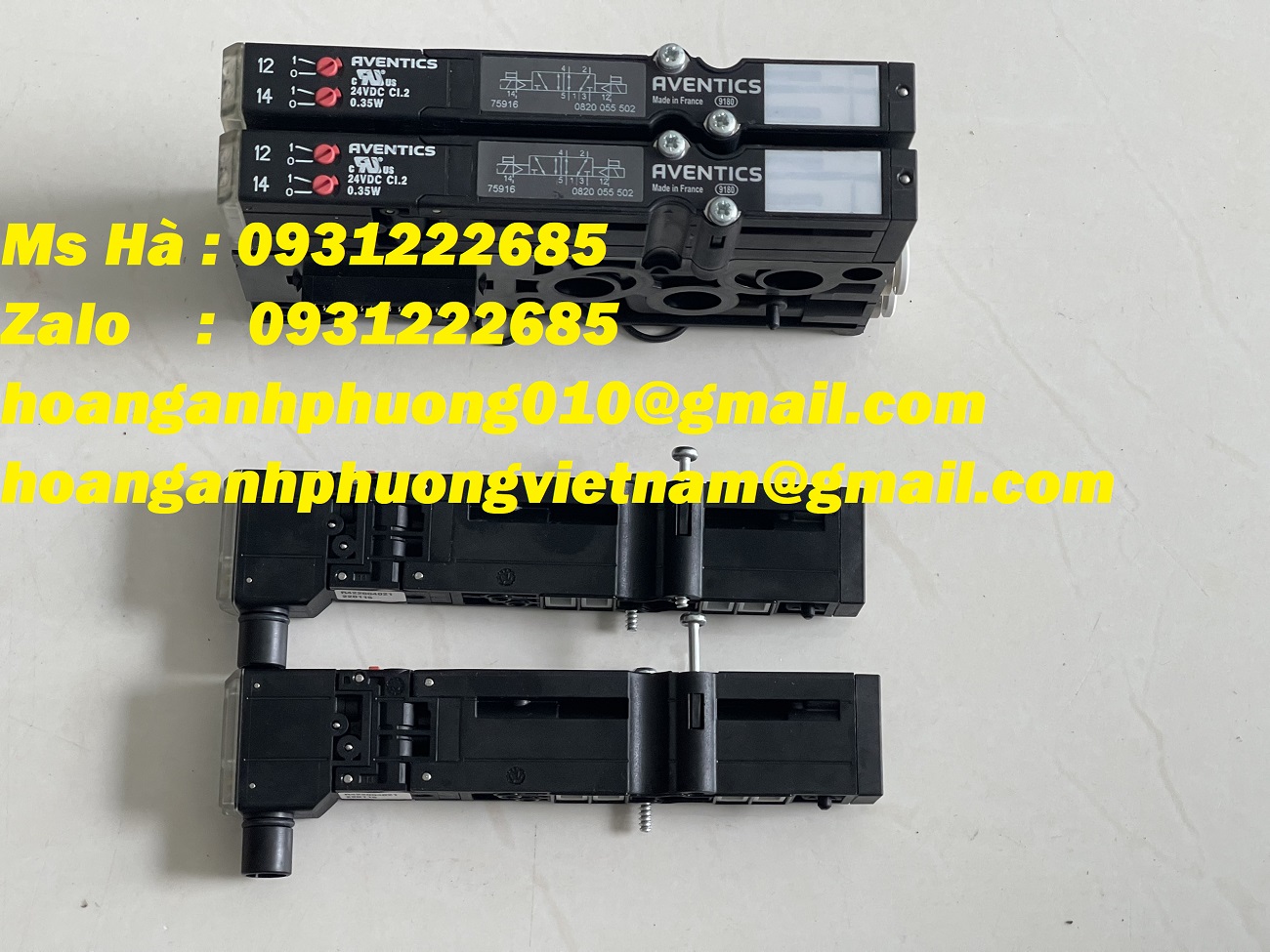 0820055502  Aventics  Van điện từ nhập chính hãng mới 100%