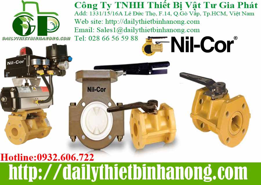 Van điều khiển lưu lượng dòng chảy Nil-Cor