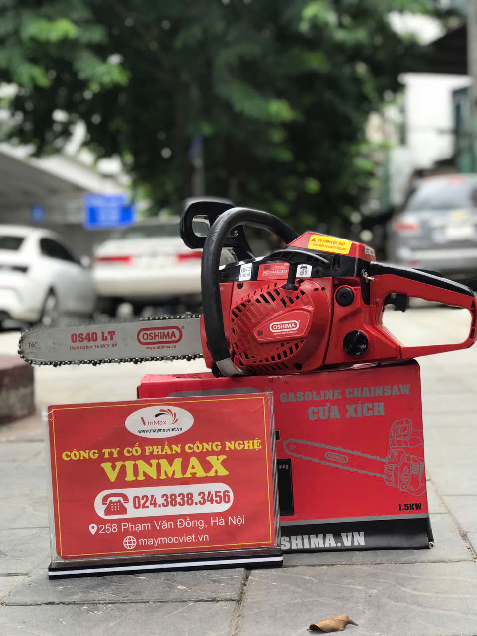 Máy cưa xích oshima hàng chính hãng giá siêu rẻ