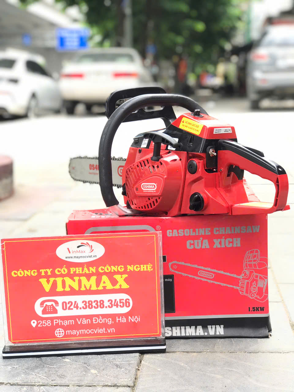 Máy cưa xích oshima hàng chính hãng giá siêu rẻ
